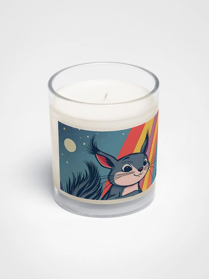 Rainbow Squirrel Soy Wax Candle product image (2)
