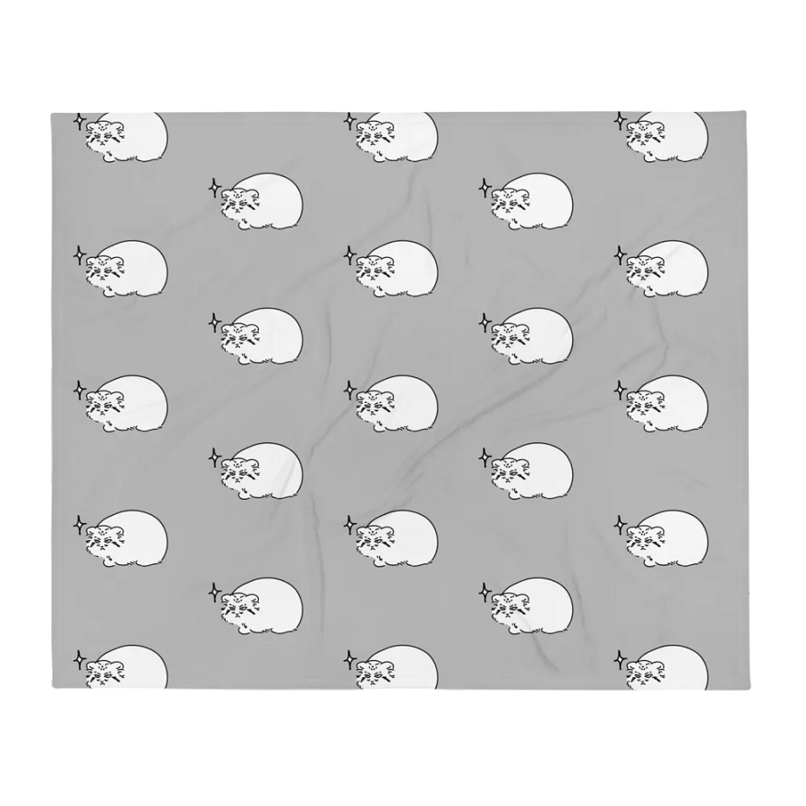 Grumpy Manul - Throw Blanket product image (2)