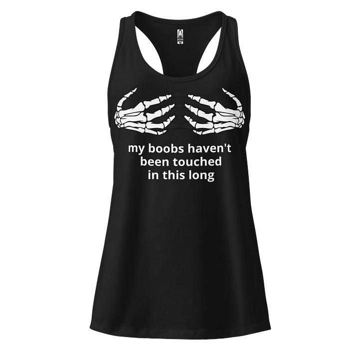 Skeleton Love Self-Cut Racerback Tank-Top product image (1)