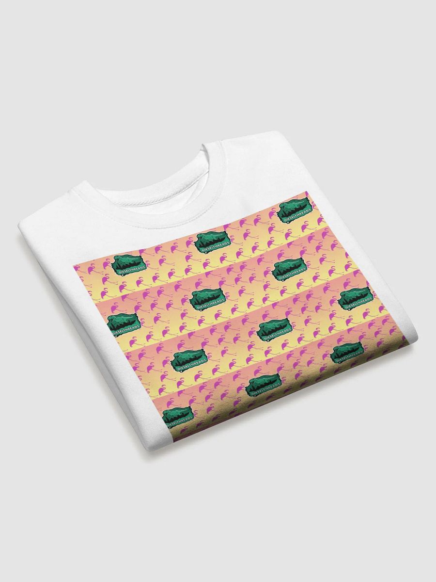 Strawberry Light/Dino Gang DieselThreads Crewneck WHT product image (4)
