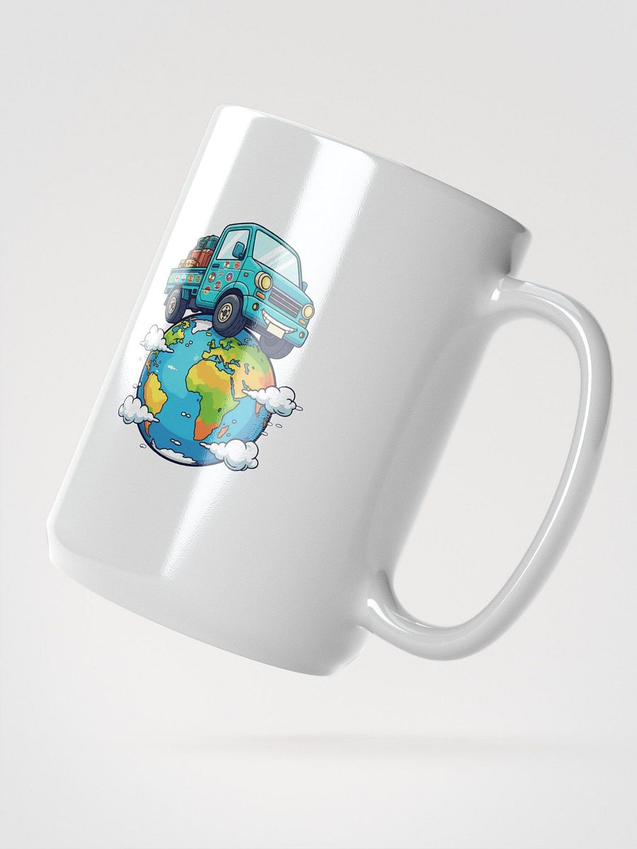 Ride the world! Blue Kei Truck Mug product image (2)
