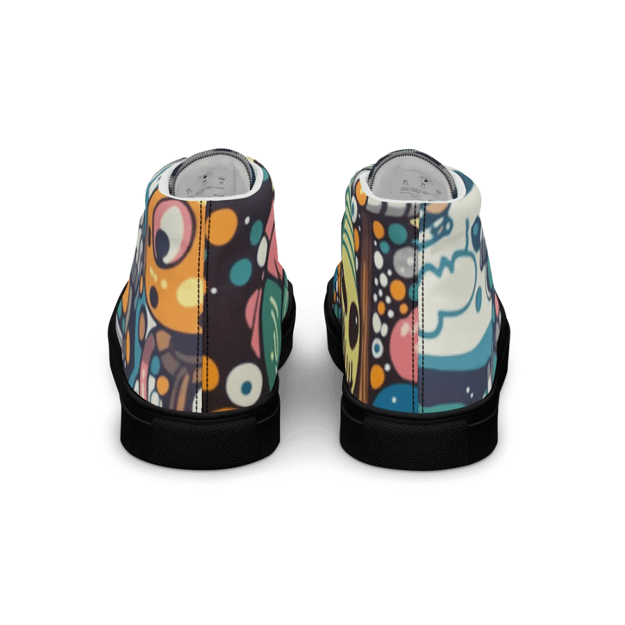 Custom Art High Top Canvas Shoes product image (5)
