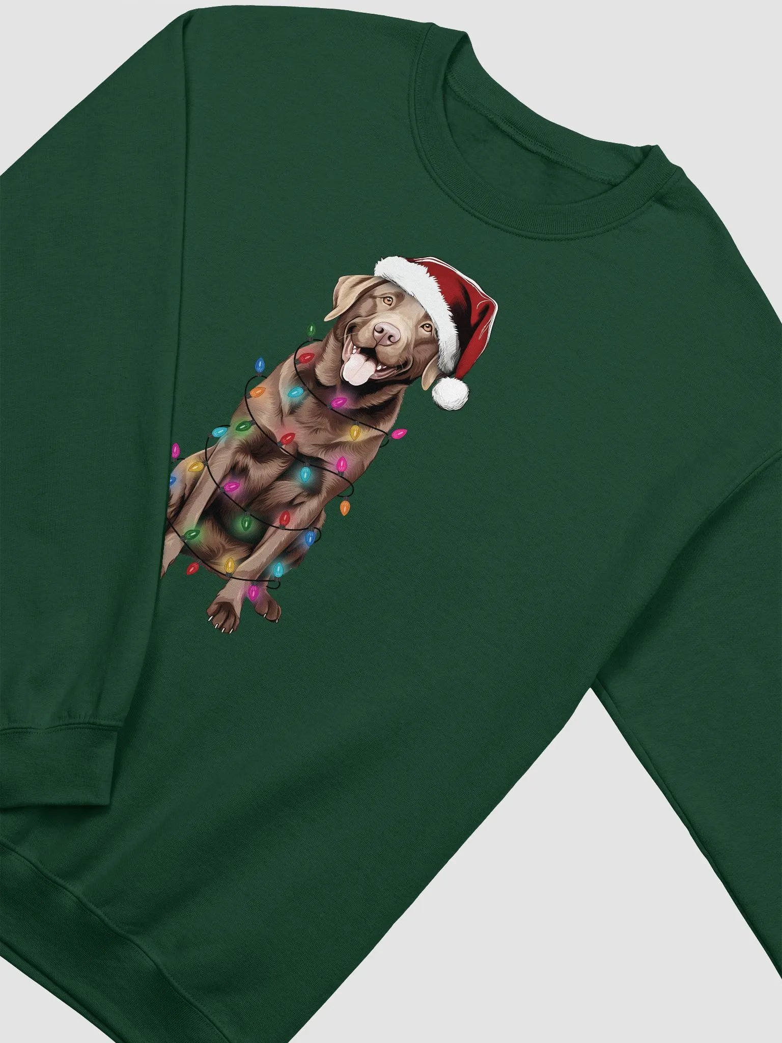 Funny Brown Labrador Retriever Christmas Sweatshirt for Labrador Paw-rents product image (9)