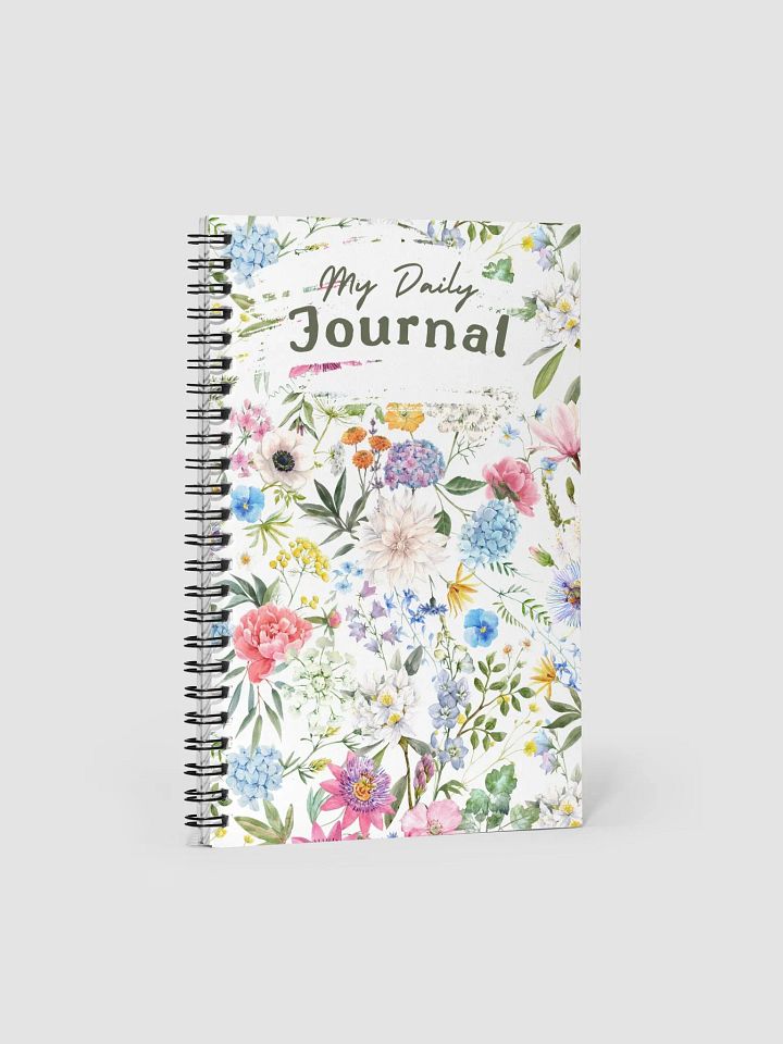 Floral Fantasy Spiral Notebook product image (1)