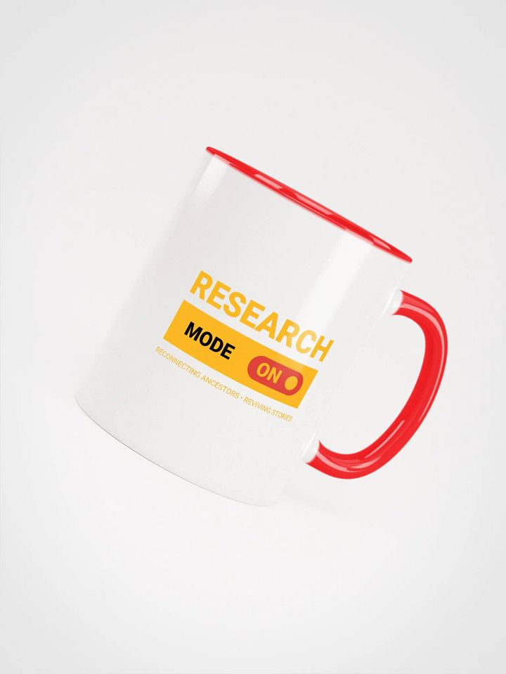 Research Mode ON - Yellow - Ceramic Mug product image (1)