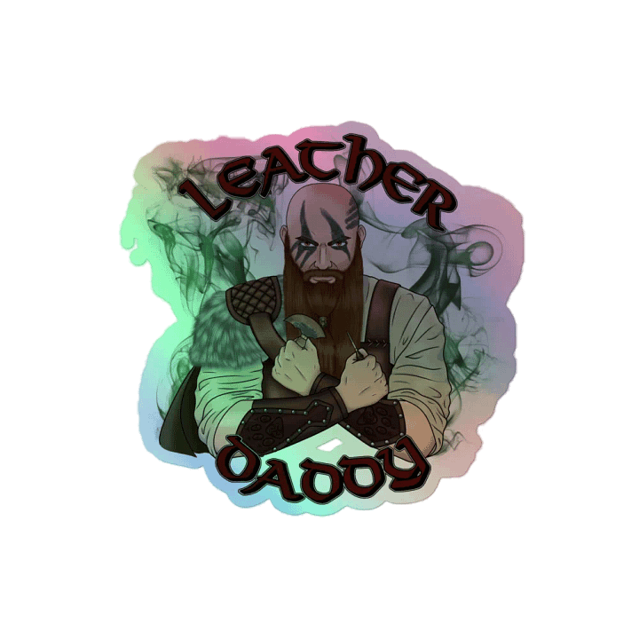Leather Daddy Halo Sticker product image (2)