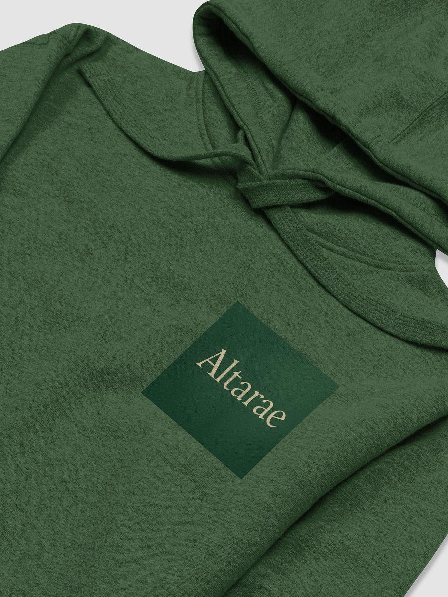 Altarae “Beyond Resolution” Lyric Hoodie – Verdant Shadow Edition product image (3)
