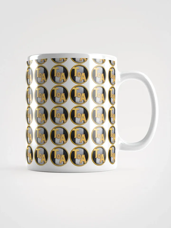 Tournament of Ages - Small Logo - White Glossy Mug product image (1)
