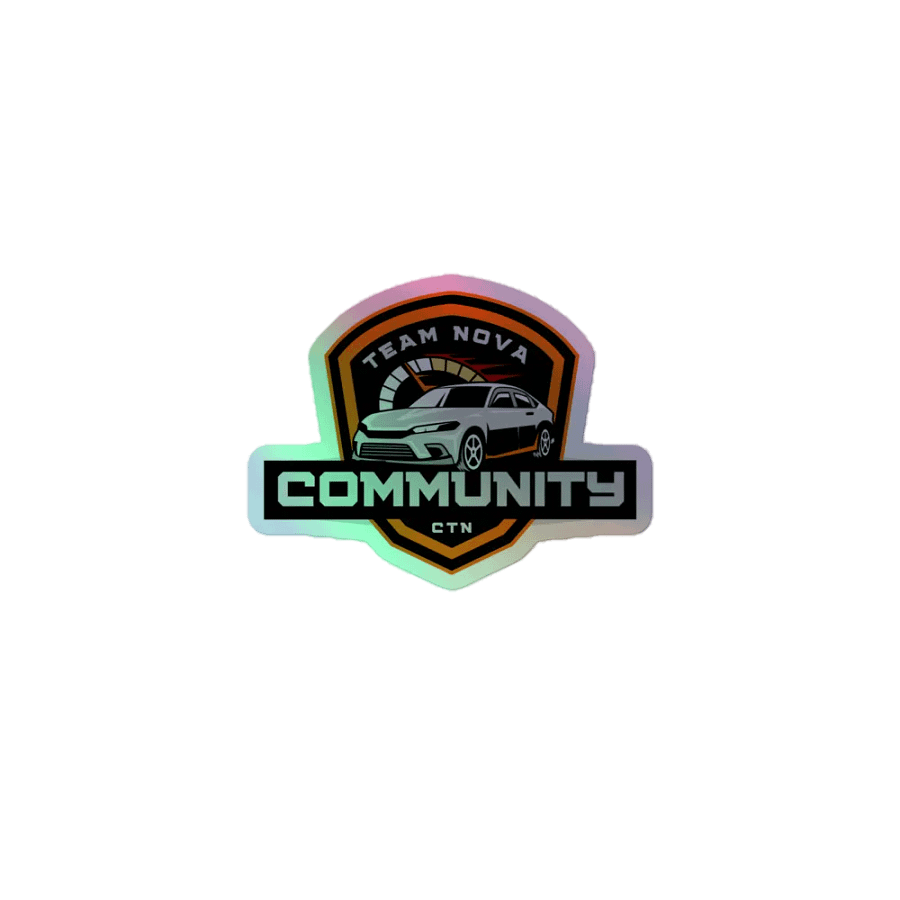 Team Nova Holographic Car Sticker Set product image (1)