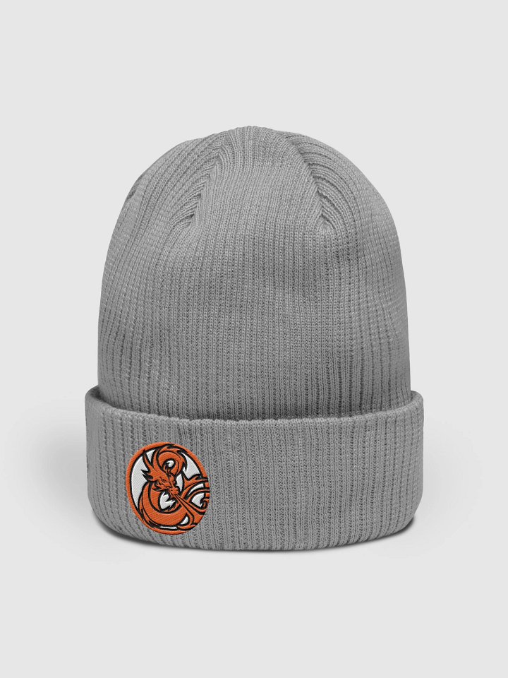 ELFSAR PLAYS Embroidered Logo Atlantis Organic Ribbed Beanie product image (2)