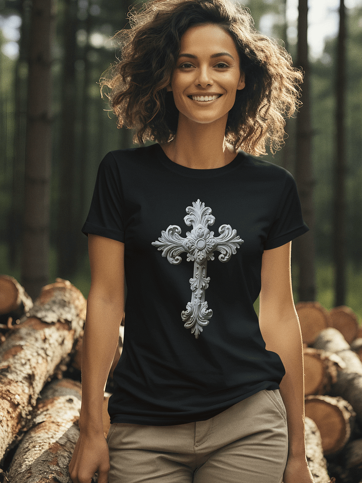 "Ornate Cross" Timeless Faith T-Shirt product image (1)