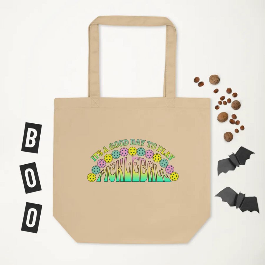 It's A Good Day To Play Pickleball Eco Tote product image (6)