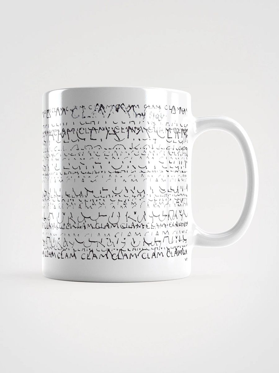 Clam White Glossy Mug product image (6)