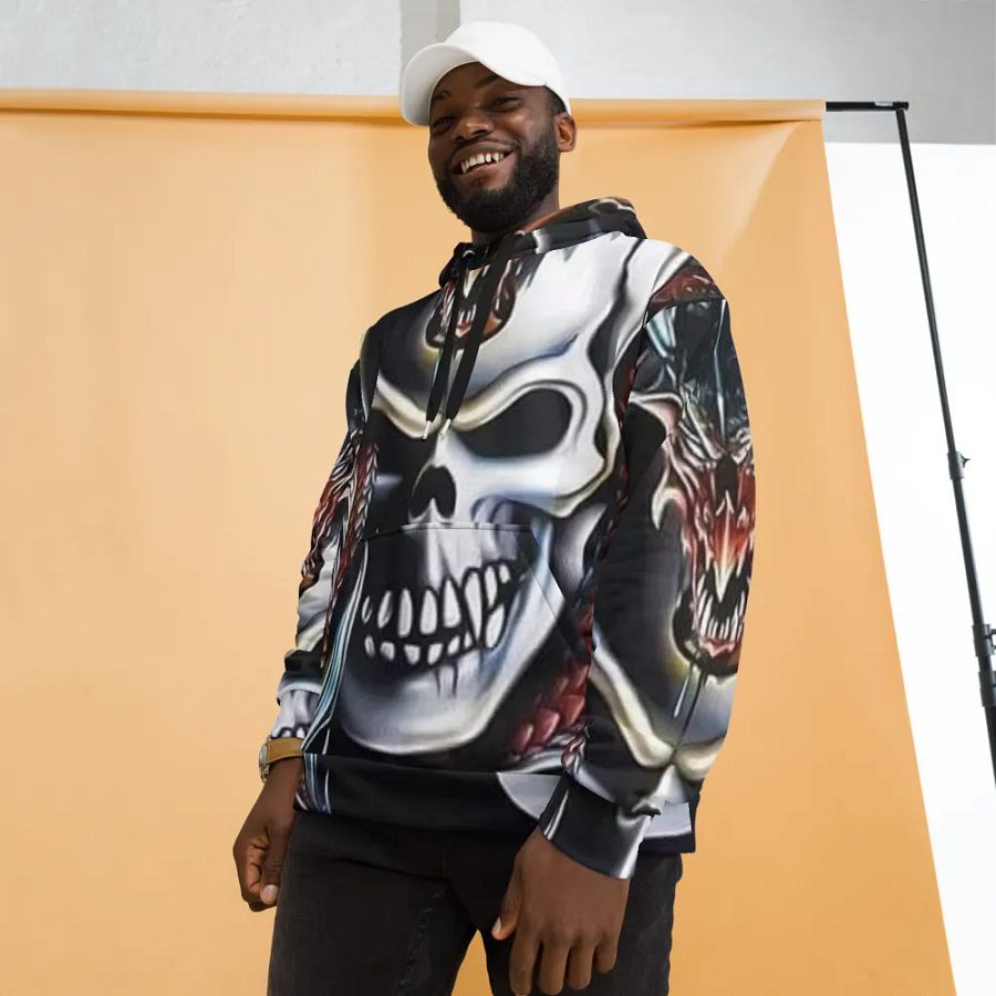Dragon Skull Fantasy Hoodie product image (7)
