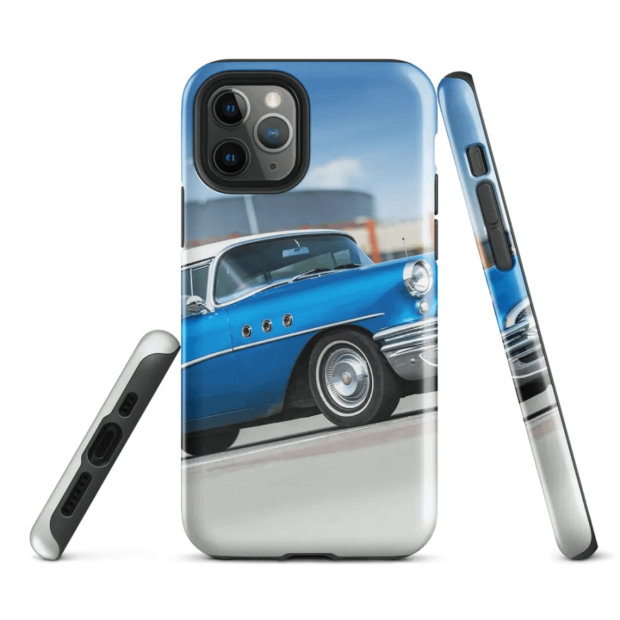 Blue Car Phone Case: The Epitome of Design and Protection product image (2)
