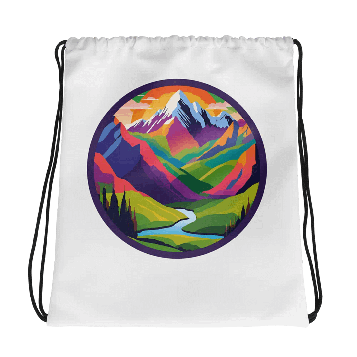 Mountain 3 - Draw String Bag product image (1)