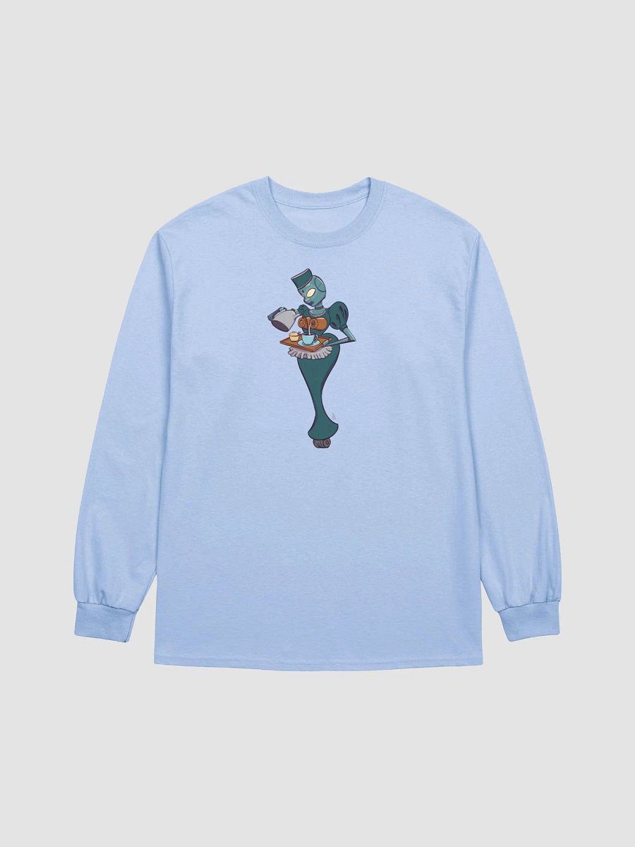 Robot Tea Service Longsleeve T-shirt product image (4)