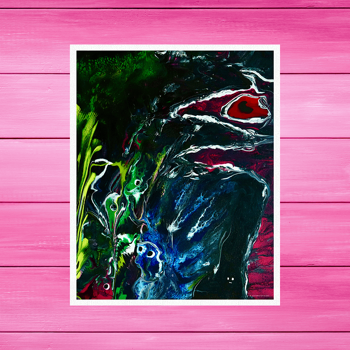 Creatures Among the Pterodactyl | Art Print product image (2)