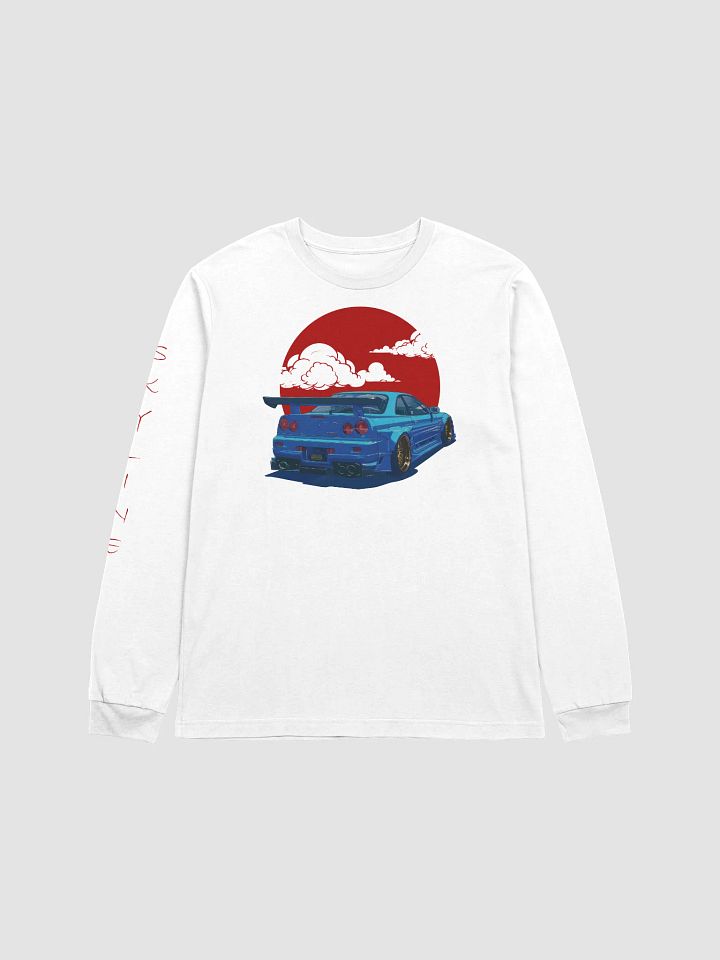 SKYLINE Bold Red Long Sleeve T-Shirt product image (5)