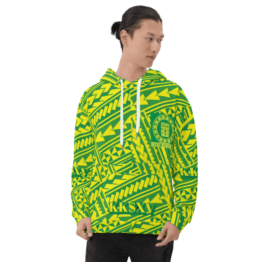 Polynesian Symmetry TATAU Recycled Hoodie product image (8)