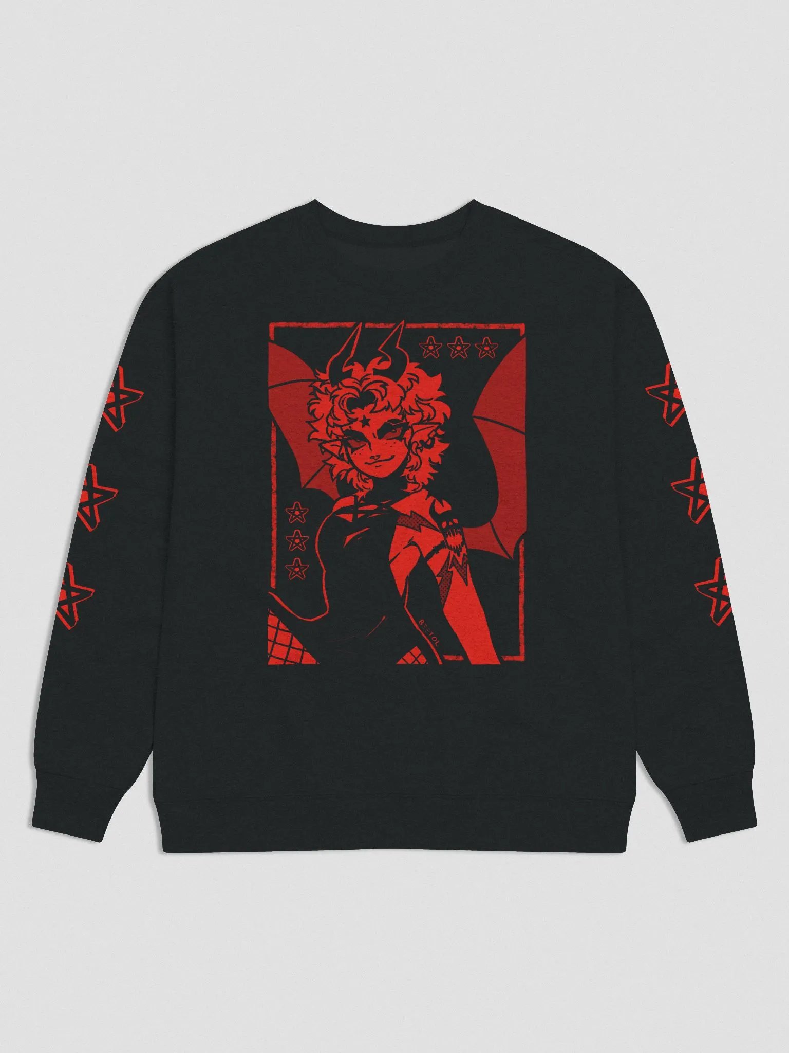 He's Satanic Sweatshirt product image (1)