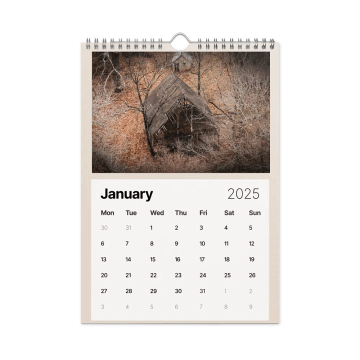 "Barns in the Ozarks" Calendar: A Beautiful Collection Ozark's Area Barn Shots product image (2)