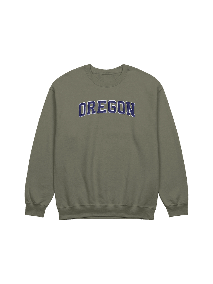 Oregon Vintage Stylish Embroidery Classic Crewneck Sweatshirt product image (1)