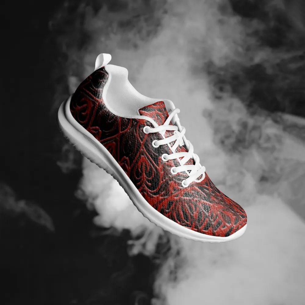 Heartbeat Red Women's Athletic Shoes product image (3)