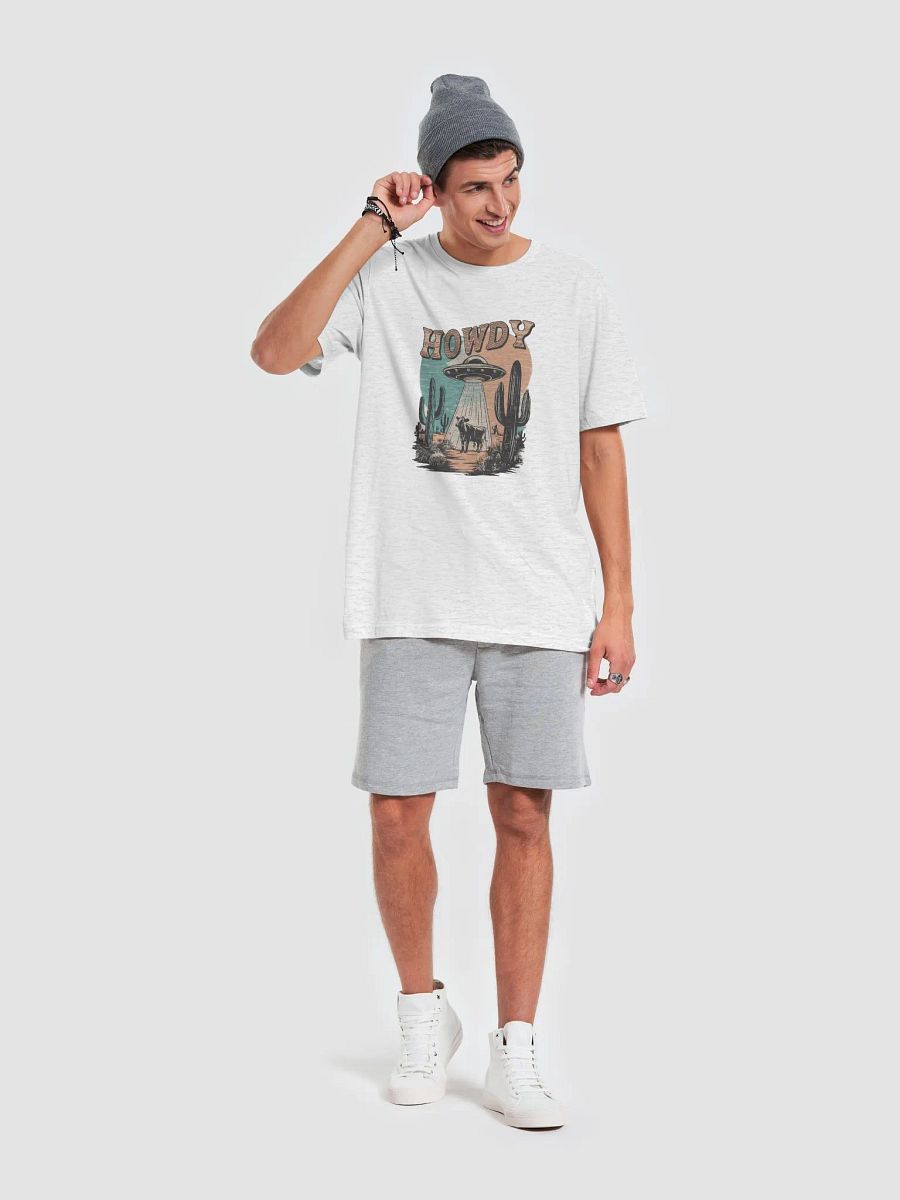 "Howdy-UFO" t-shirt (light background) product image (5)