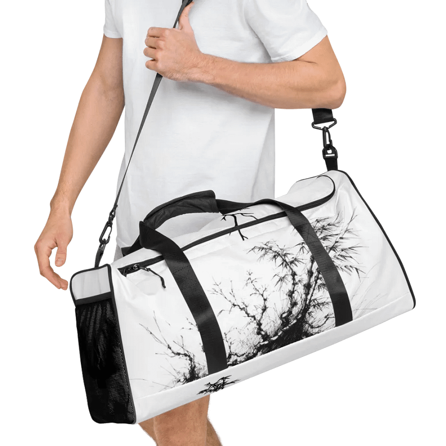 Bamboo All-Over Print Duffle Bag product image (6)