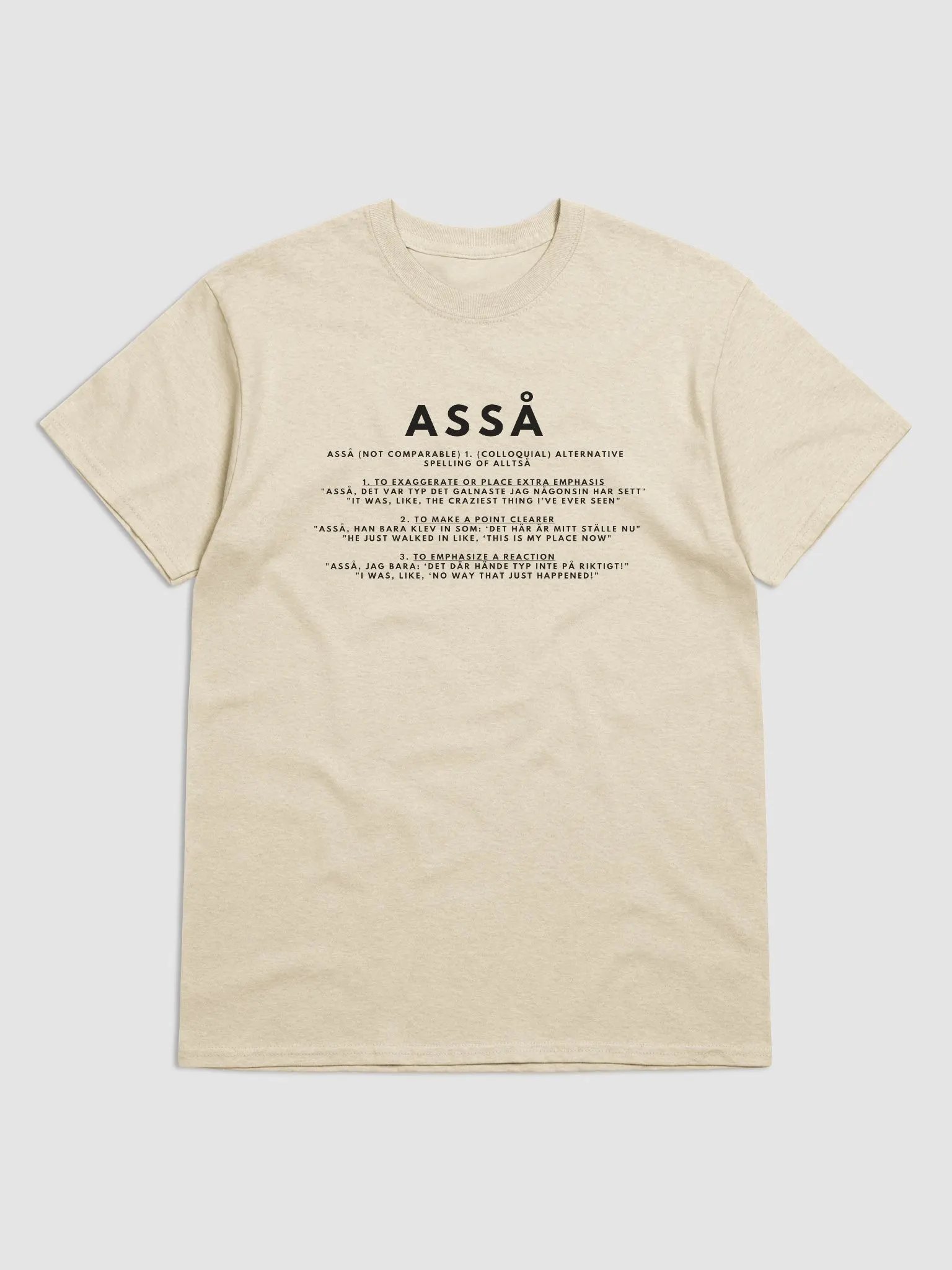 ASSÅ // Heavyweight T-Shirt product image (3)