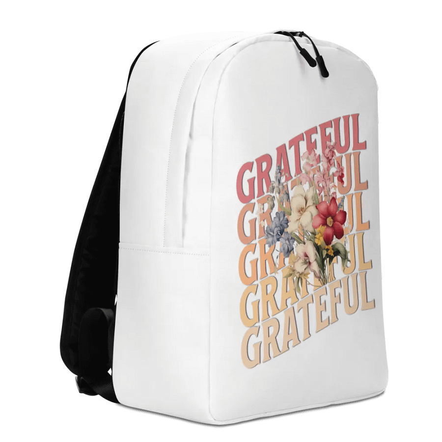 Grateful Blooms All-Over Backpack product image (3)