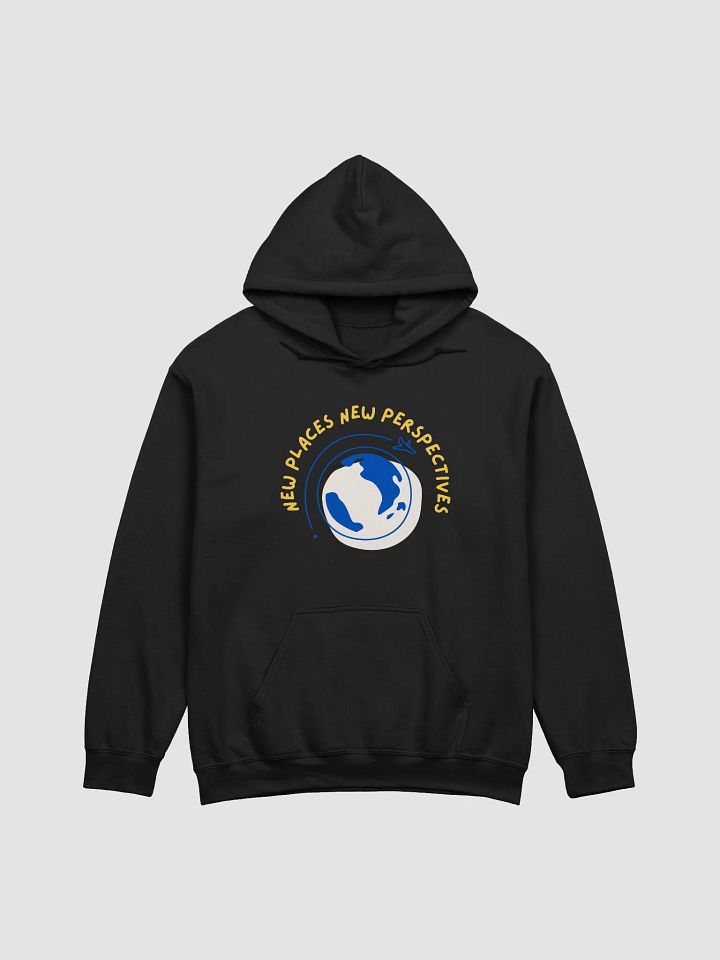 Wanderlust Globe Adventure Hoodie | new places new perspectives product image (2)