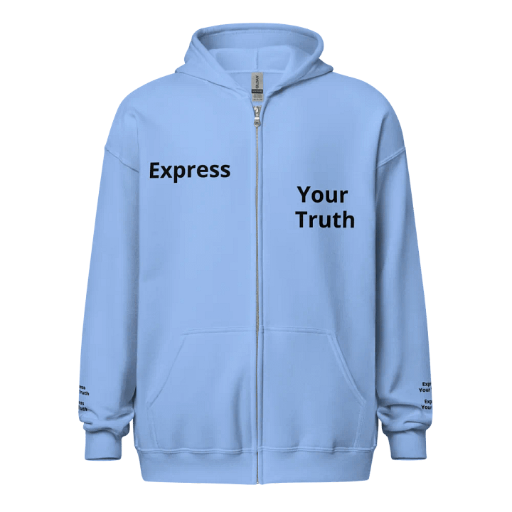 Plush Fleece Zip Hoodie product image (1)