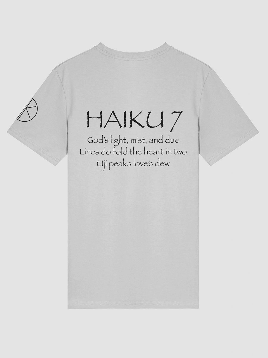 HAIKU 7 ORGANIC UNISEX TEE product image (2)