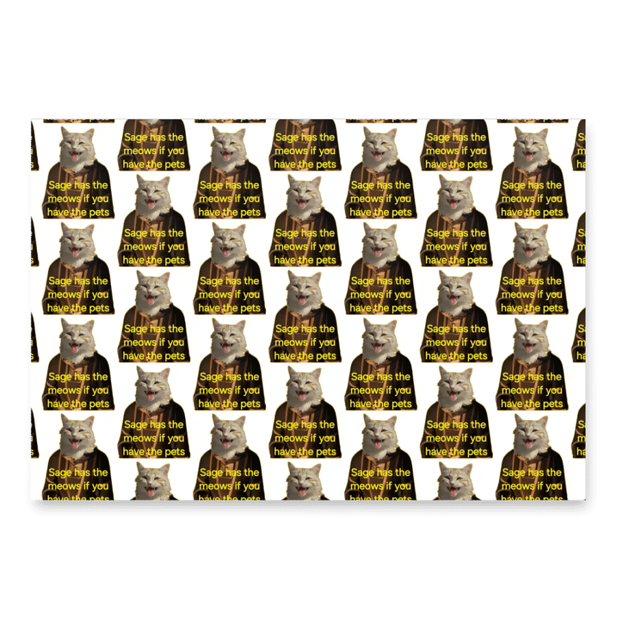 Sage Barter! Wrapping Paper product image (1)
