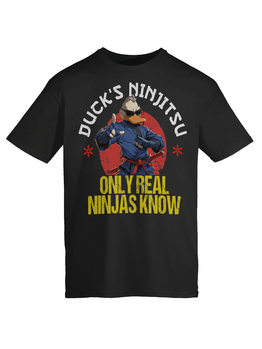 Duck’s Ninjitsu Tee – Only Real Ninjas Know product image (9)