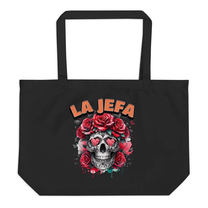 La Jefa Skull The Boss Sugar Tote Bag product image (1)