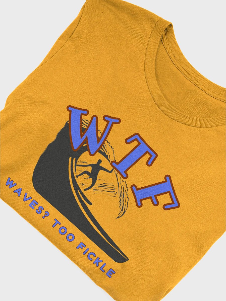 WTF Fickle Waves Surfer T-Shirt product image (5)