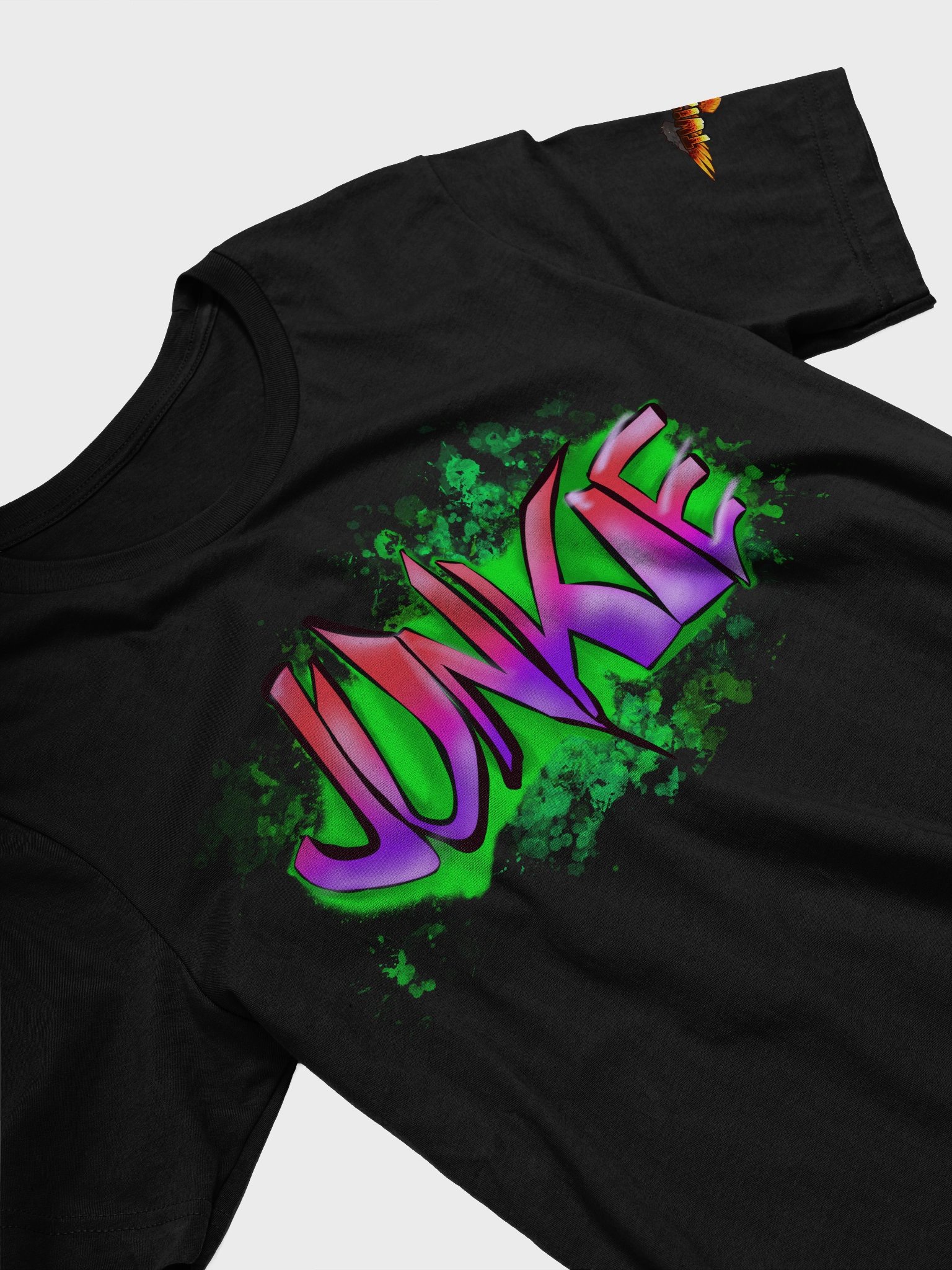 “Graffiti Surge” – Junkie Project Logo Tee product image (3)