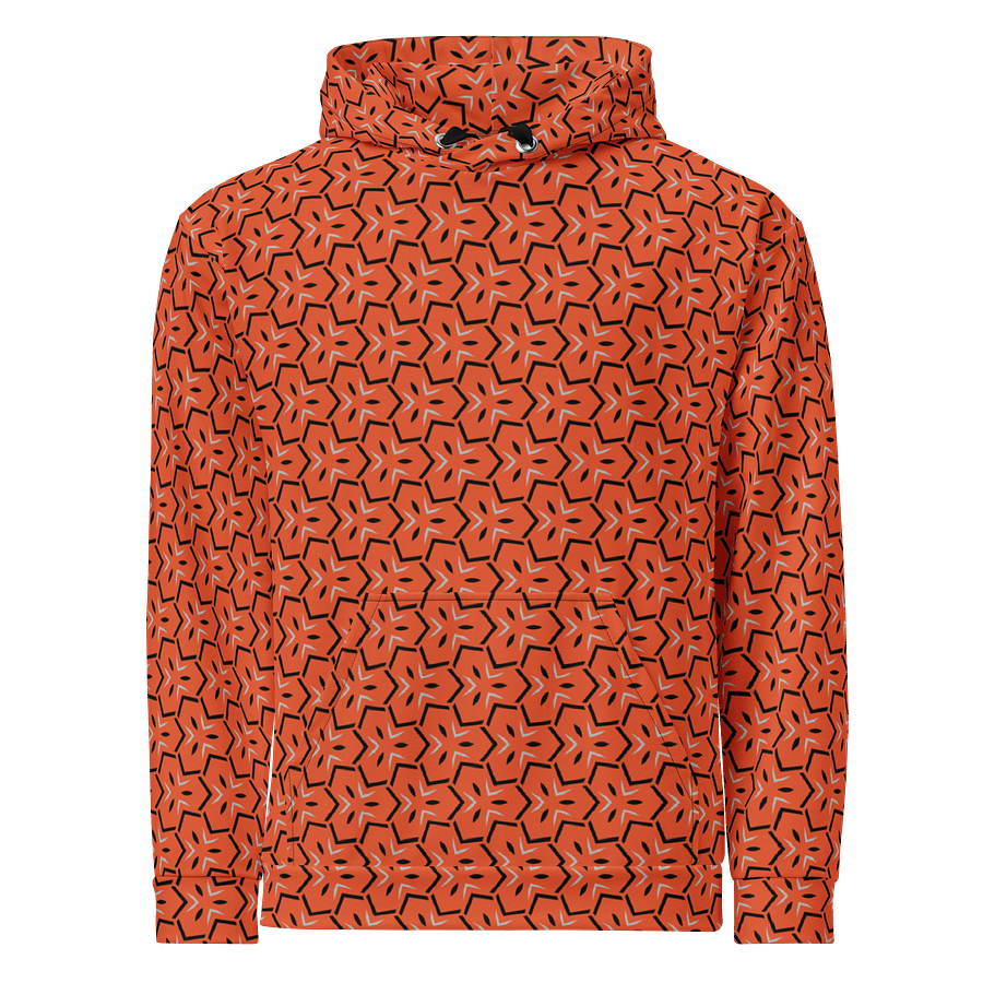Onyx & Ember Geometric Allover Print Hoodie for Men and Women product image (1)