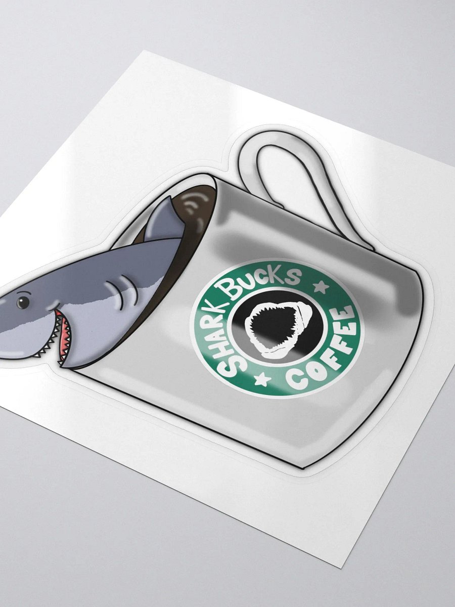 Shark Bucks single Sticker product image (3)