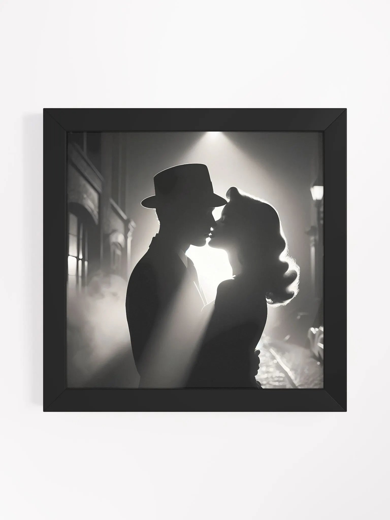 Noir Wall Art - Streetlight Kiss product image (1)