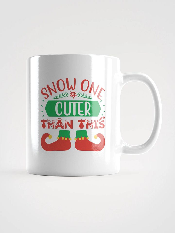 Snow One Cuter Christmas Mug product image (1)