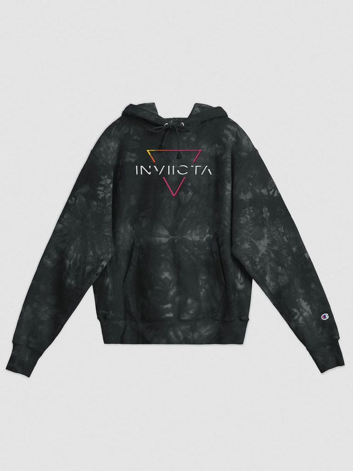Black Tie Dye Hoodie product image (1)