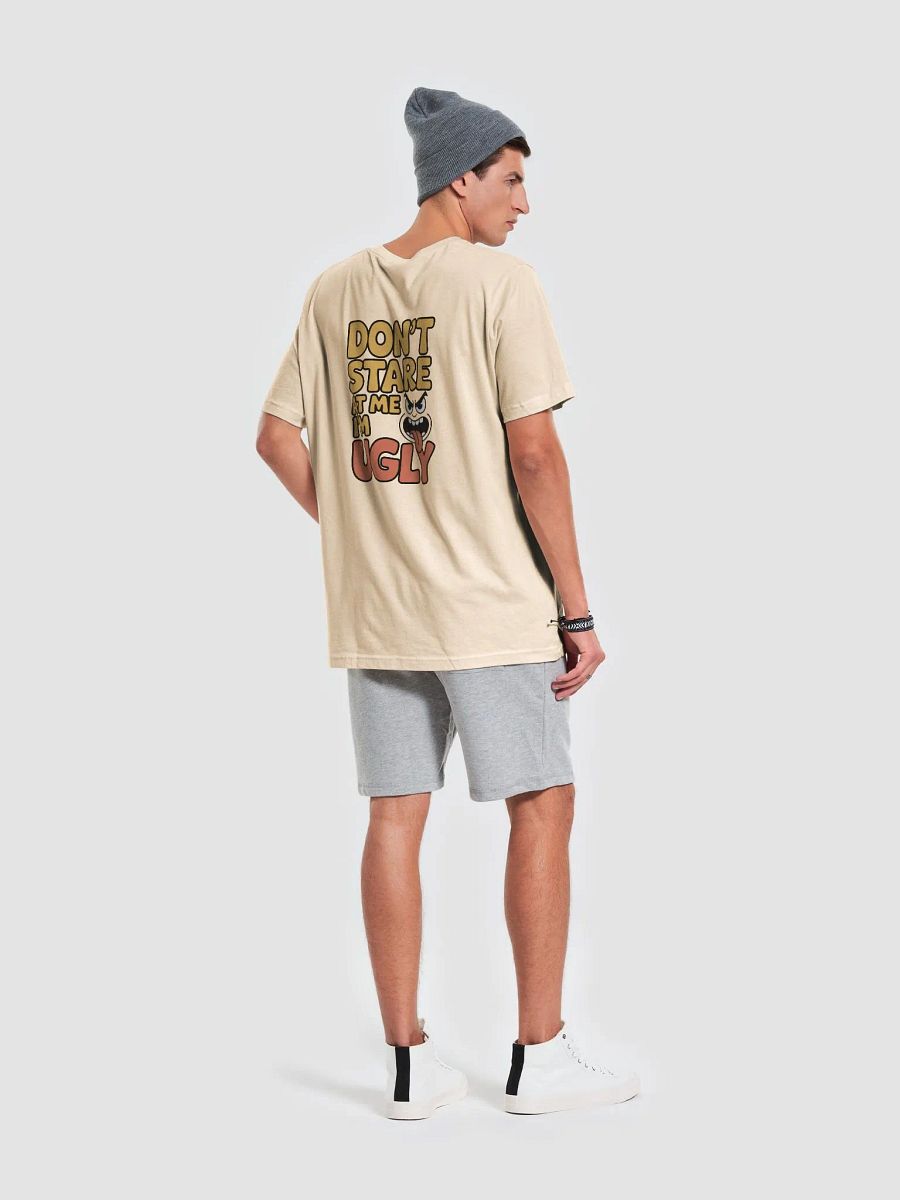 Don't Stare at Me - Back Print T-Shirt – Quirky Graphic Design product image (4)