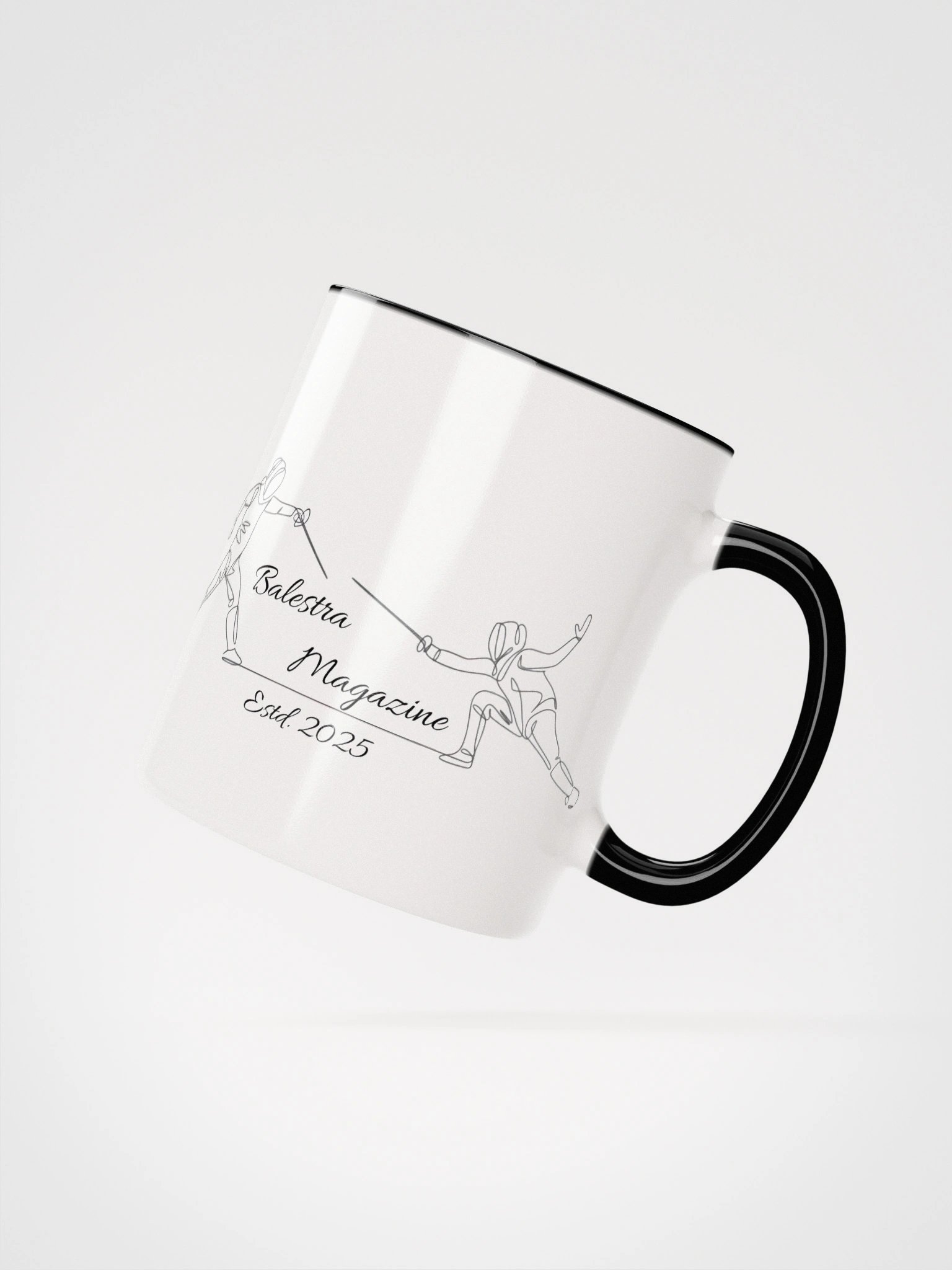 Balestra Magazine Fencing Logo Mug product image (2)