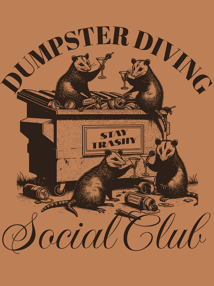 Dumpster Diving Social Club Unisex T-Shirt product image (1)