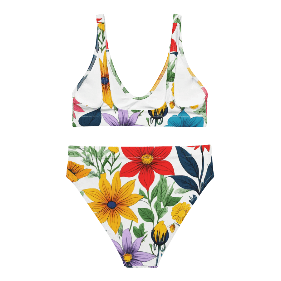 Blooming Paradise High Waisted Bikini Set product image (2)