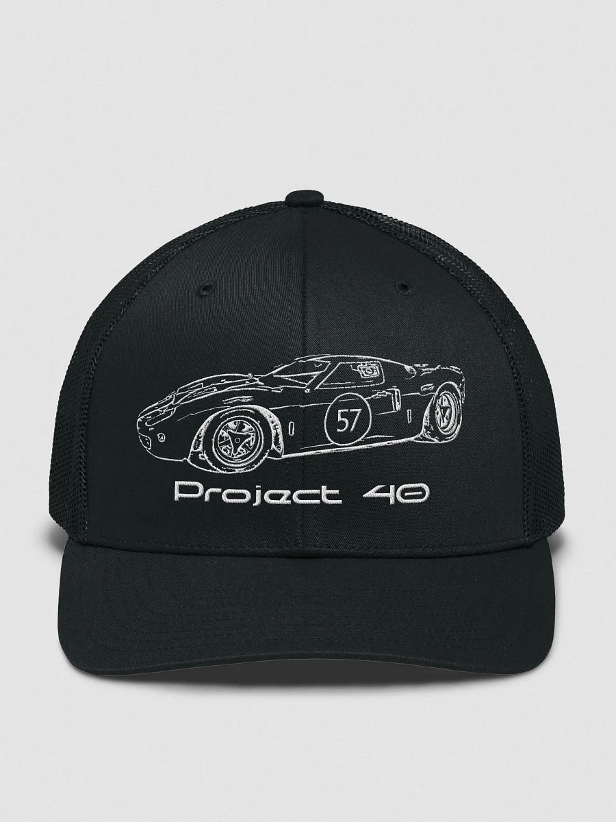 The Project 40 Hat (White Text) product image (1)